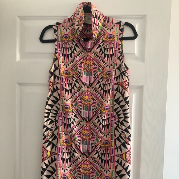 Mara Hoffman prism button down dress - Picture 3 of 8